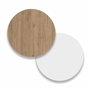 Hanah Home Armario Multiusos Natural y Blanco